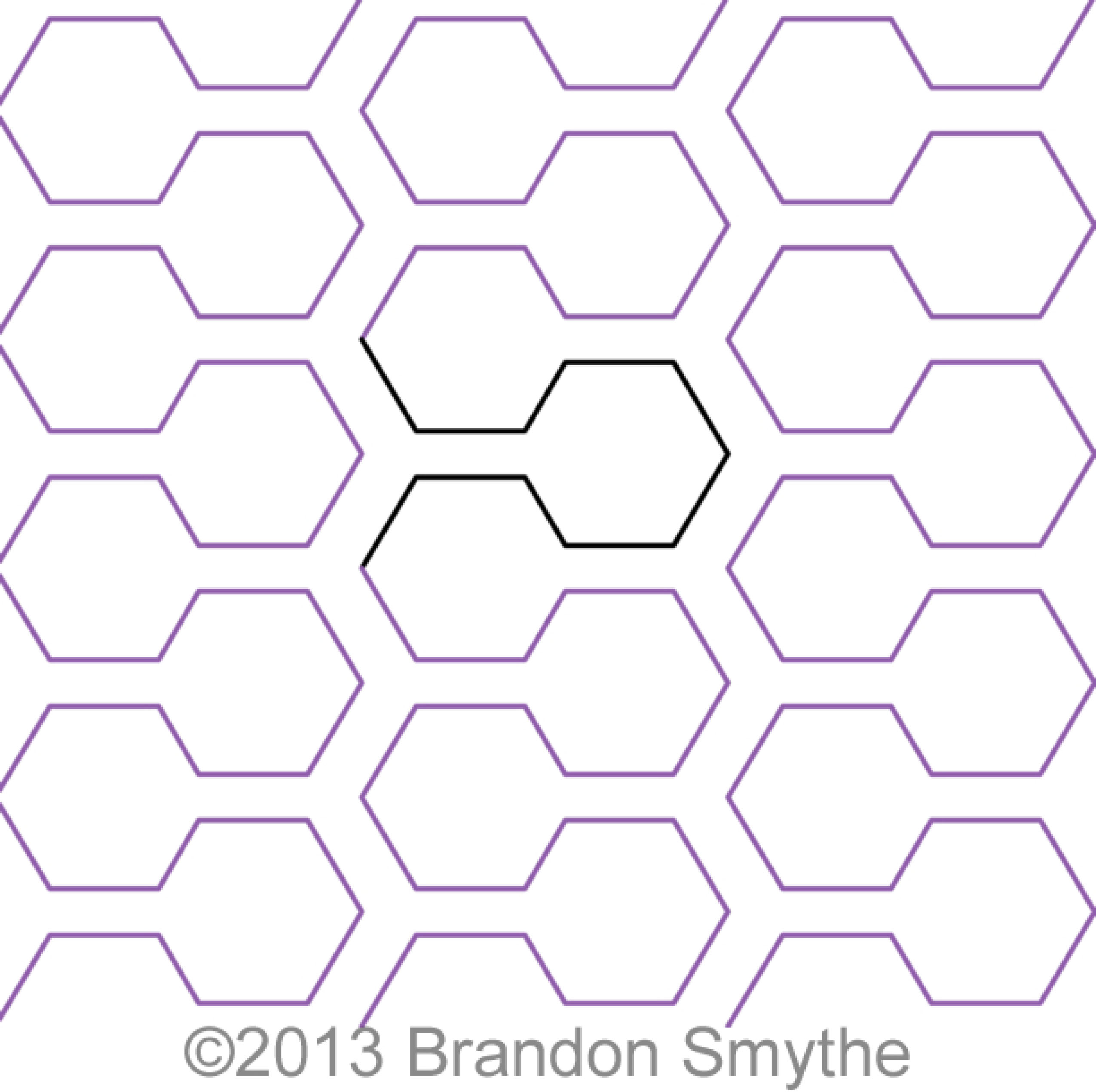Honeycomb Effect Vertical